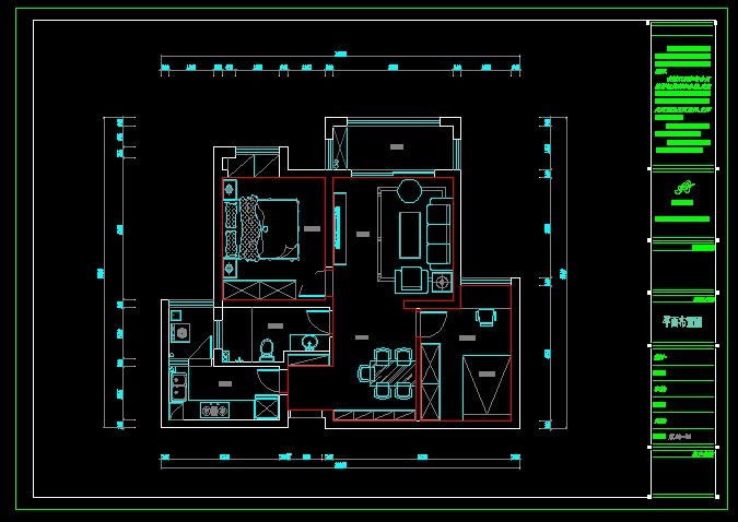 地暖采暖裝修布置圖
