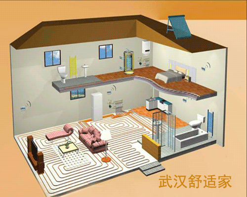 武漢菲斯曼地暖安裝示意圖