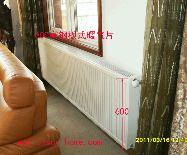 武漢鋼板式暖氣安裝