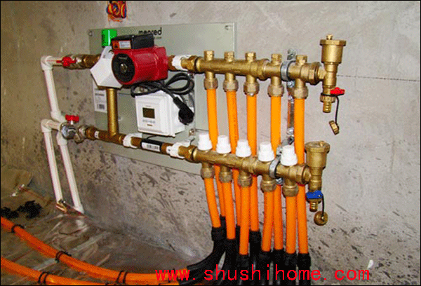 暖氣混水中心圖