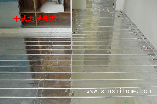 武漢干式地暖安裝