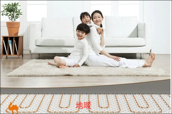 地暖安裝效果圖