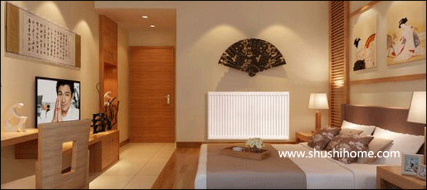 房間暖氣片安裝效果圖
