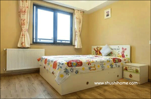 臥室暖氣片安裝效果圖