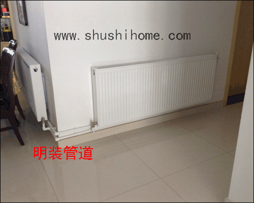 明裝暖氣片效果圖