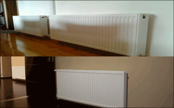 鋼柱式暖氣片安裝