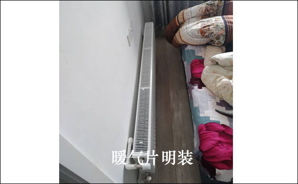 房間暖氣片明裝效果圖