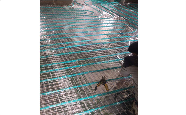 地暖安裝施工圖