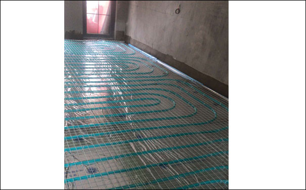 水地暖安裝效果圖