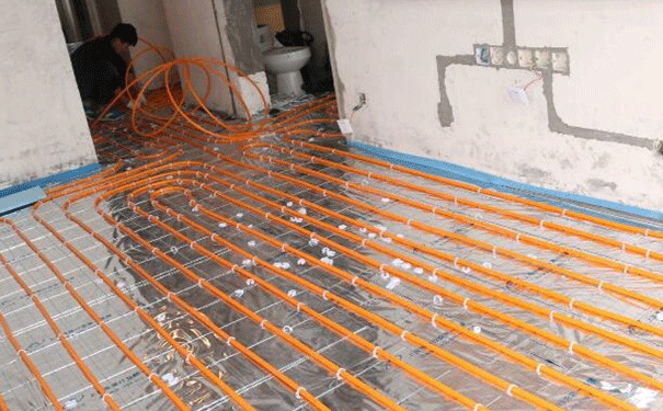 地暖管道安裝